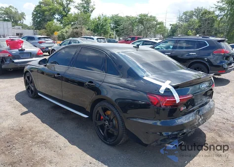 2021 Audi S4 Premium Plus Tfsi Quattro Tiptronic z USA, uszkodzony, nr VIN WAUB4AF42MA086308
